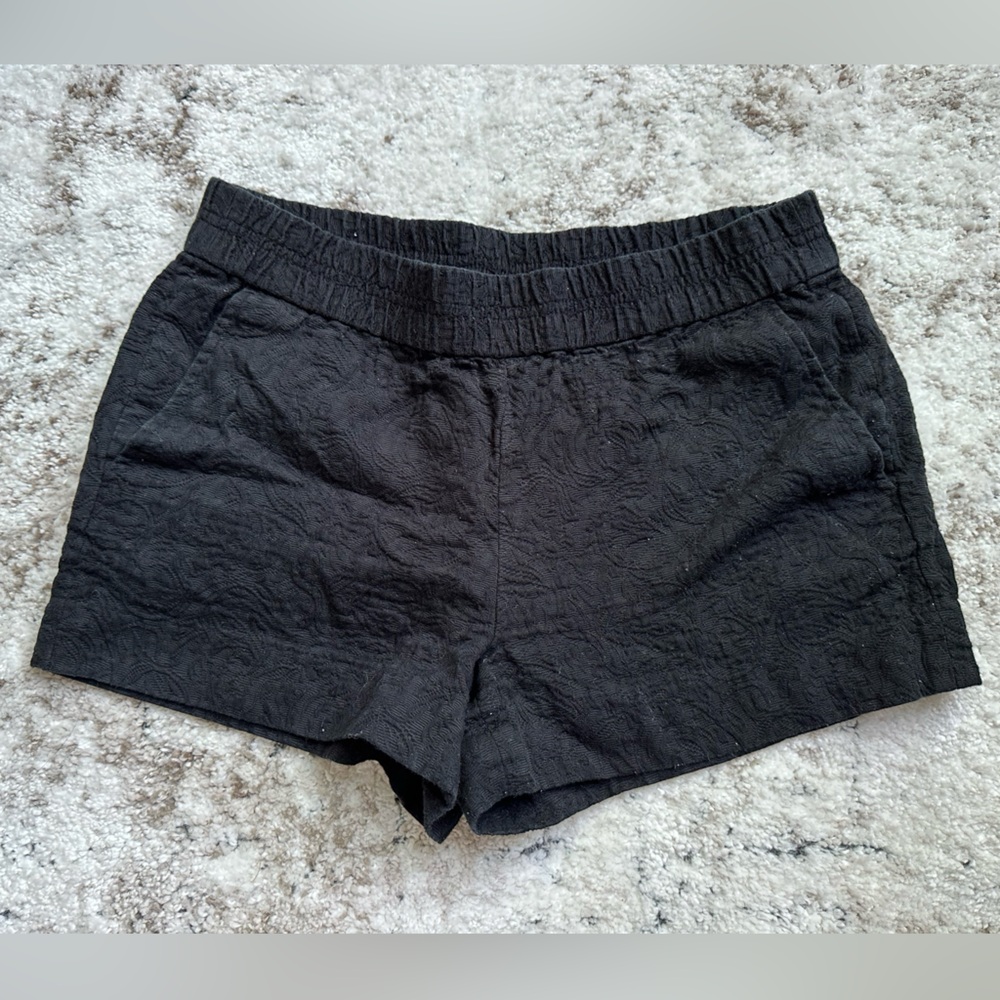 Textured shorts
